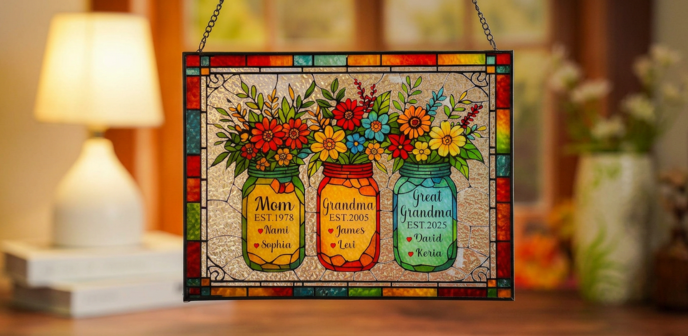 Stained Glass Suncatcher