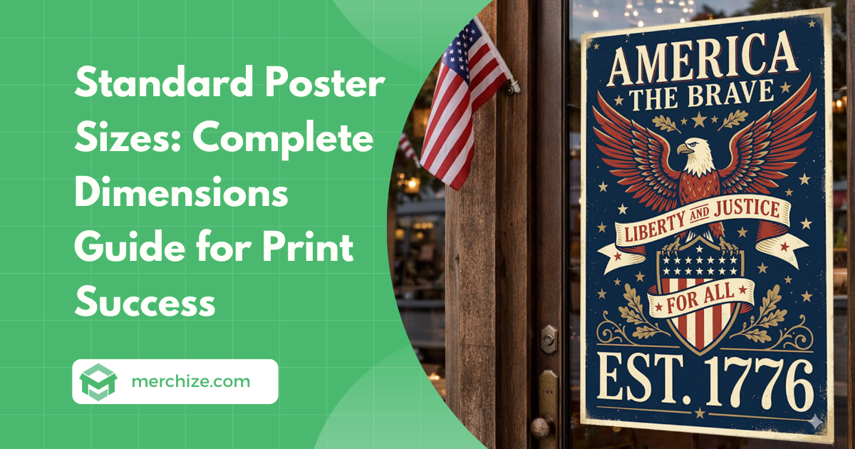 standard poster sizes